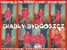 Bydgoska drużyna darta sportowego "Diabły"