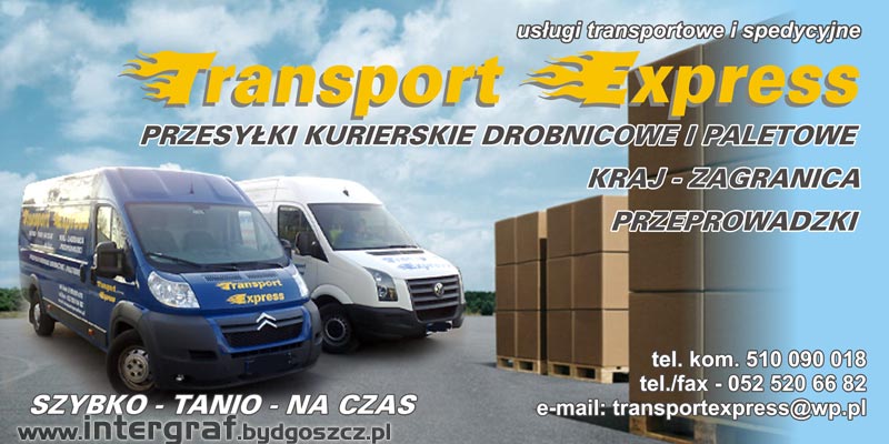 Intergraf - banery Transport Express